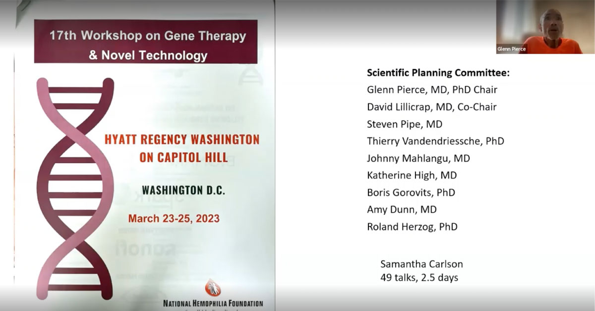 NHF hosts 17th workshop on gene therapy header