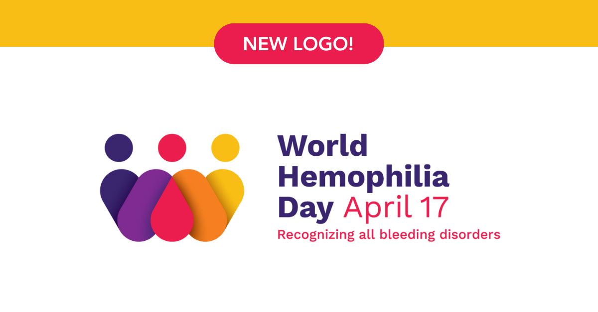 World Hemophilia Day: new logo, same celebration!