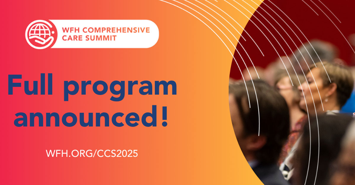 Full WFH 2025 Comprehensive Care Summit program and session highlights announced