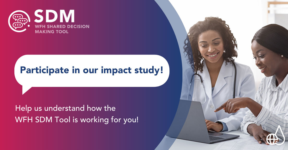 Participate in a survey-based evaluation of the WFH Shared Decision-Making Tool