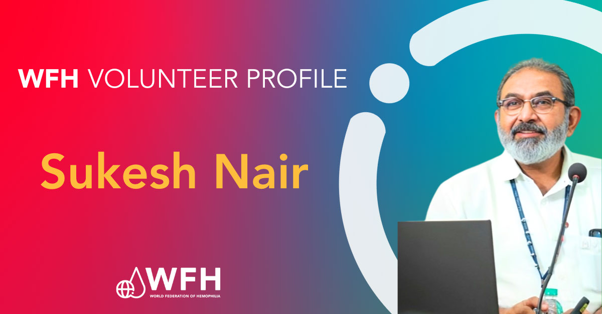 WFH volunteer profile: Sukesh Nair