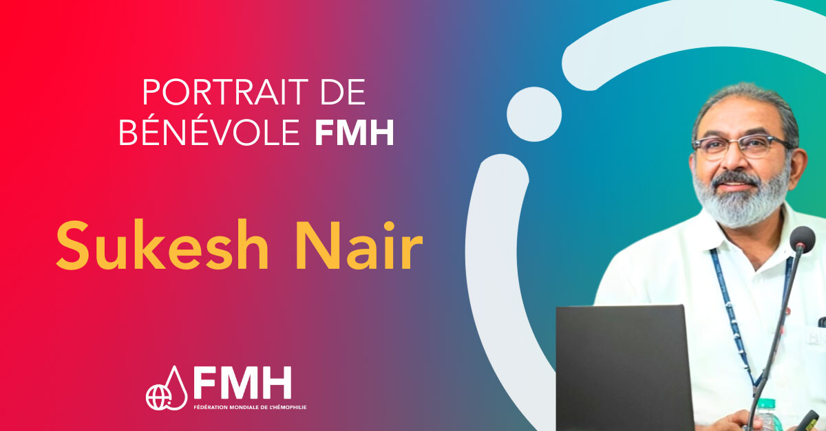 Portrait de bénévole FMH : Sukesh Nair