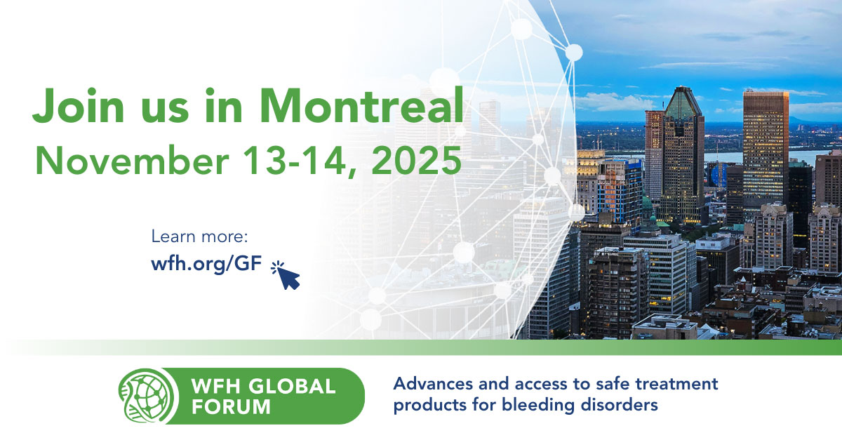 Registration now open: join us for the 14th WFH Global Forum