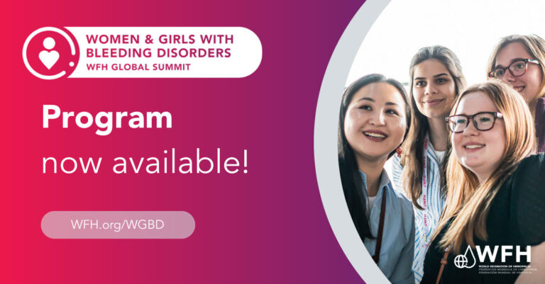 The program is here! Get all the details on the 4th WFH Global Summit on WGBD