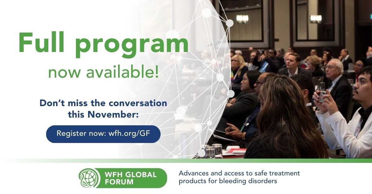 14th WFH Global Forum: explore the program today, join the conversation in November
