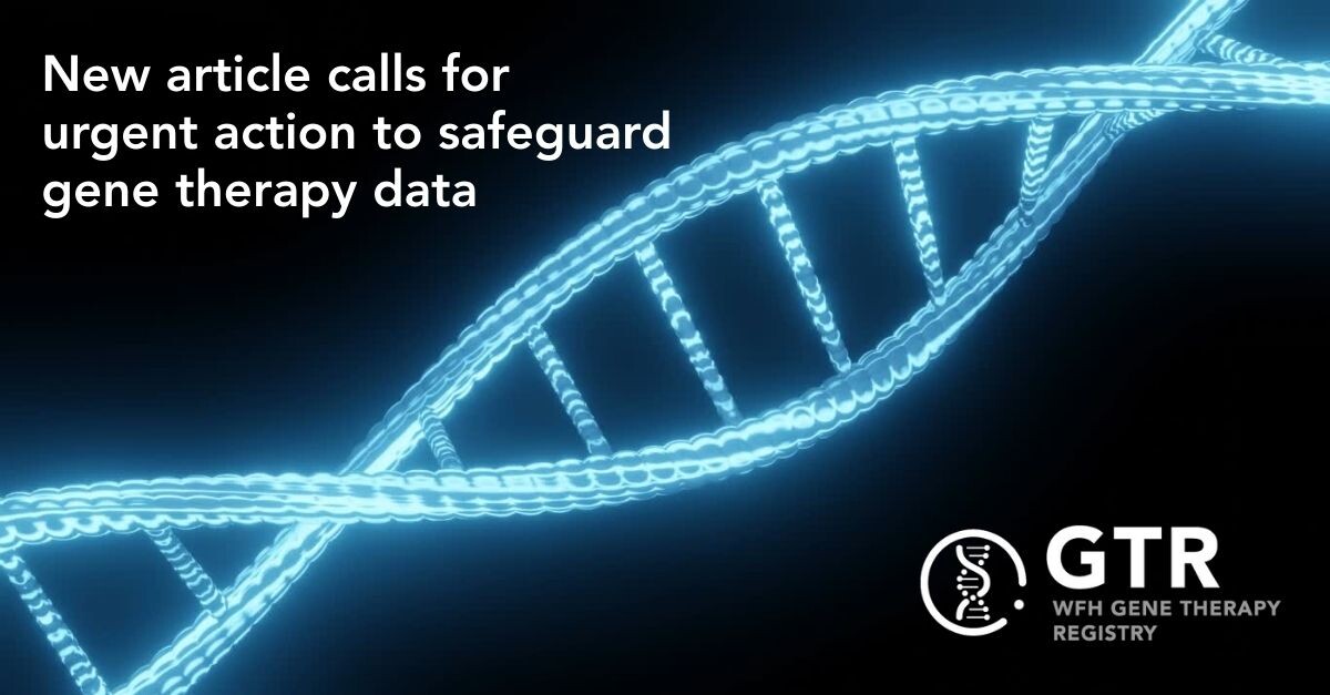 New article calls for urgent action to safeguard gene therapy data