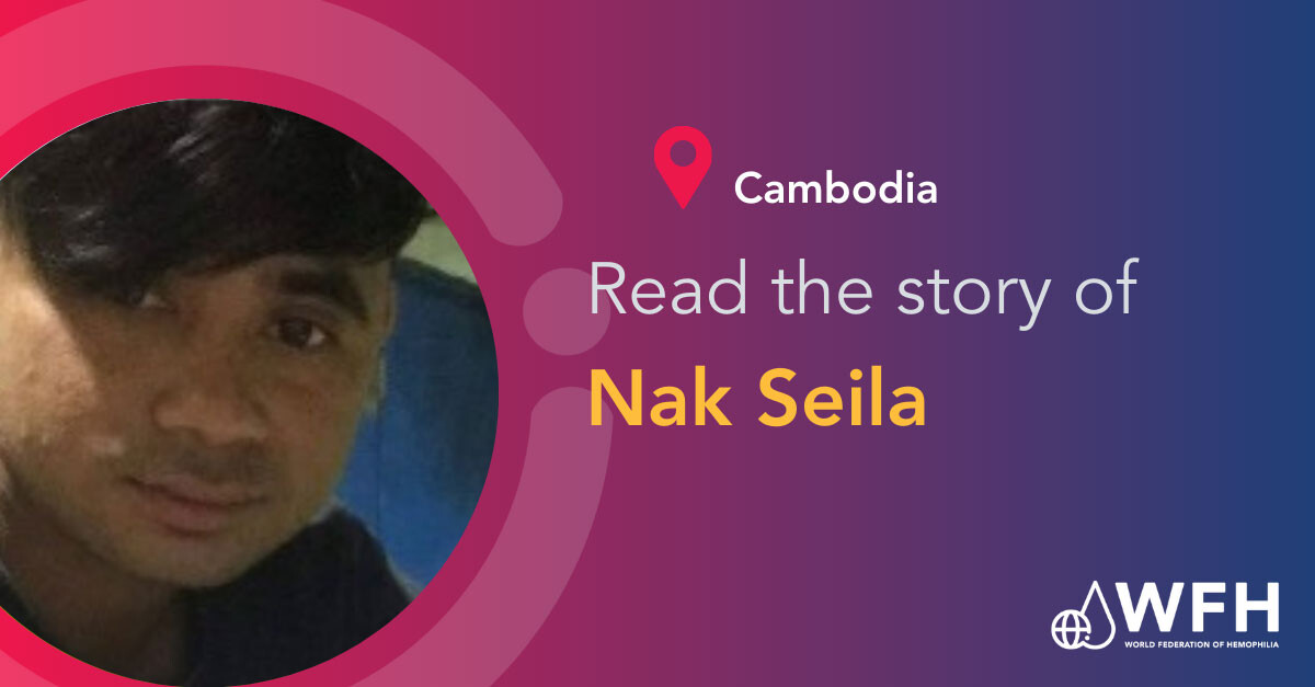 WFH transforms life of Cambodian man through prophylaxis Nak Seila