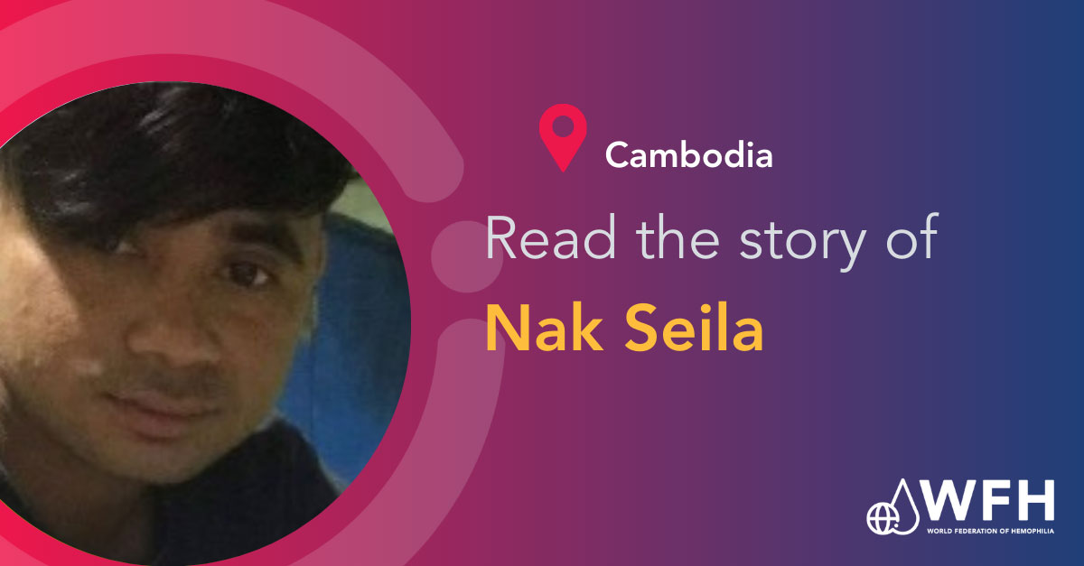 WFH transforms life of Cambodian man through prophylaxis Nak Seila