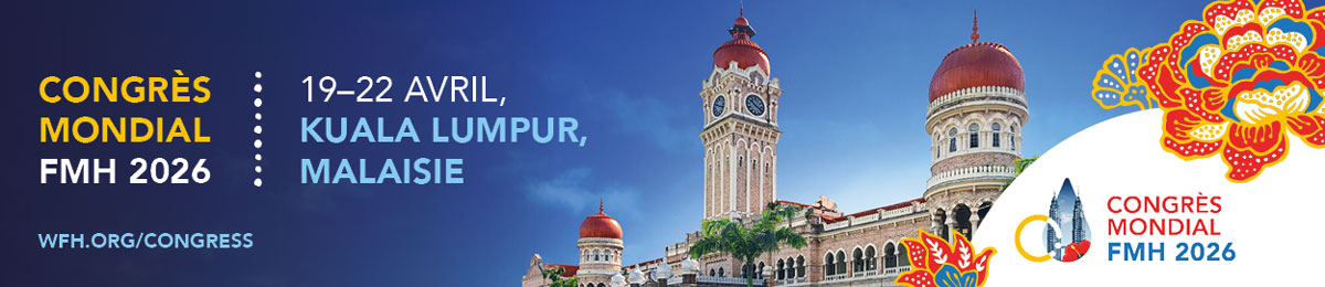 Inscrivez-vous au Congrès mondial de la WFH 2026