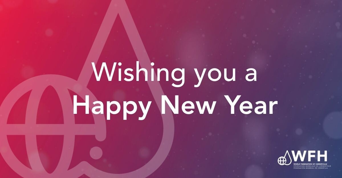 Happy New Year from the World Federation of Hemophilia
